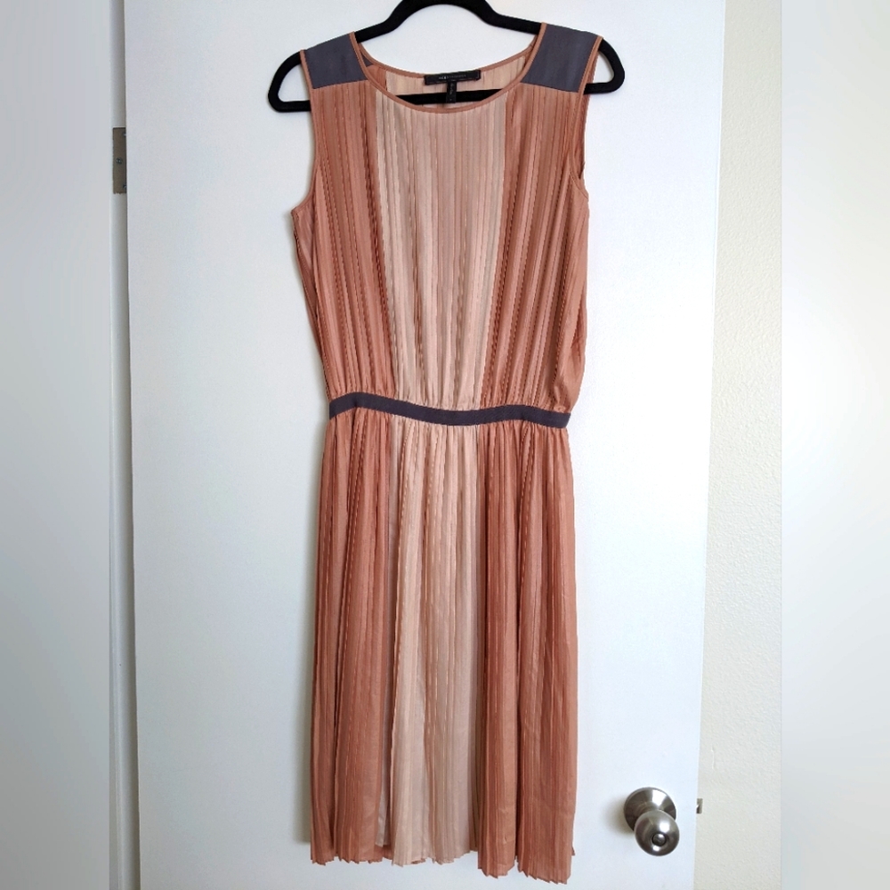 BCBG pleated dress